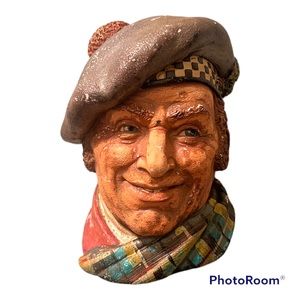 Jock Chalkware Character Plaque